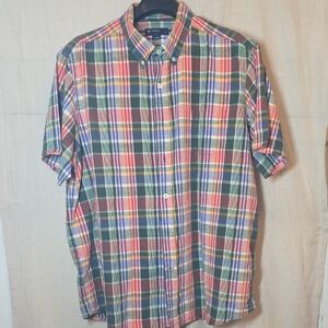 Cremieux Vibrant Plaid Button-Down Shirt